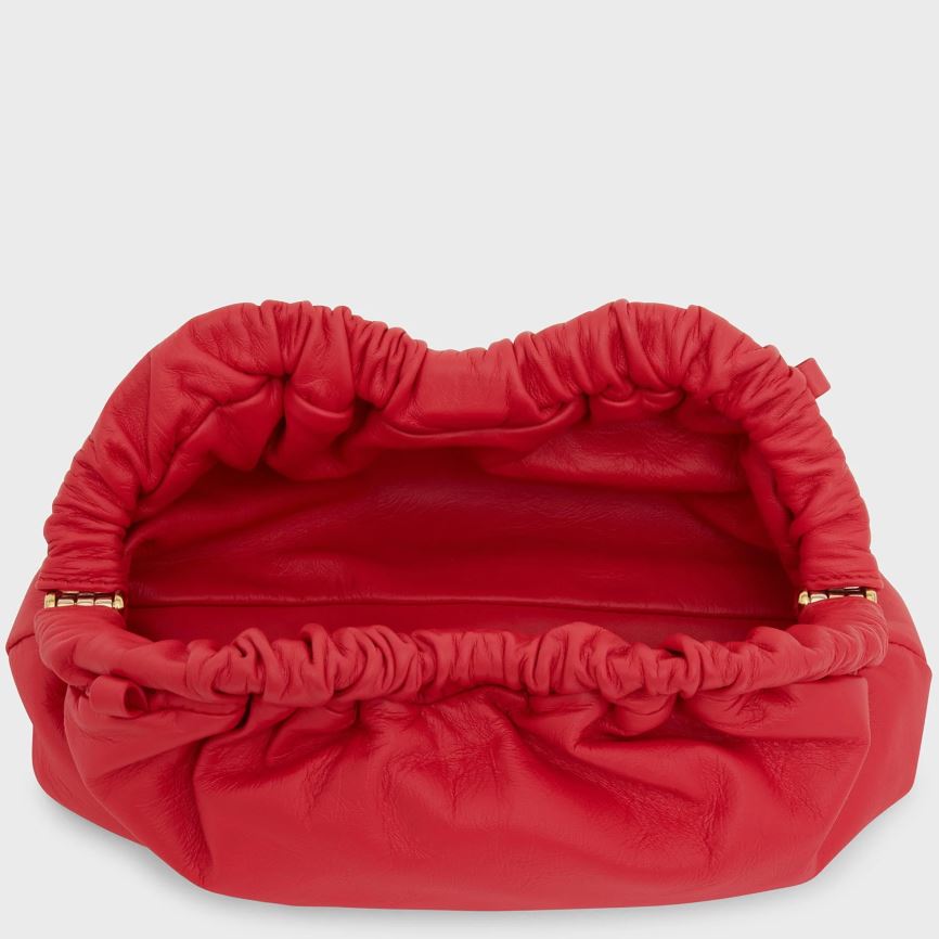 Women's Mansur Gavriel Mini Cloud Clutch Bags Pink | AU 6829AH